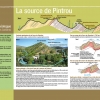 Panneau La source de Pintrou